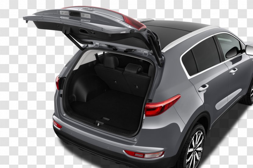 Kia Motors Compact Sport Utility Vehicle 2019 Sportage - Trunk Transparent PNG