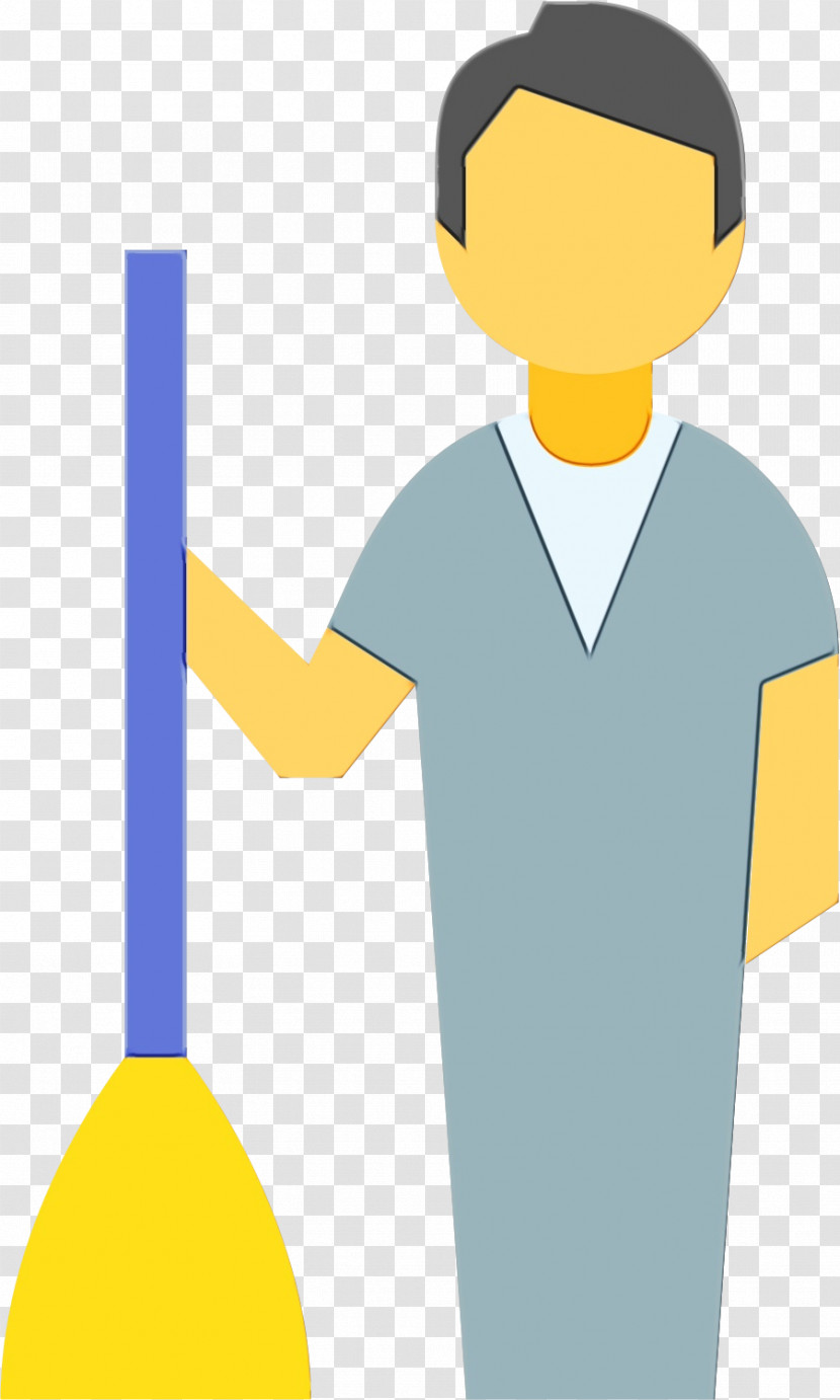 Cartoon Yellow Joint Meter Line Transparent PNG