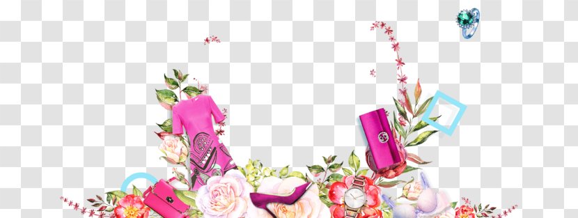 Floral Design Clothing Designer - Women Transparent PNG