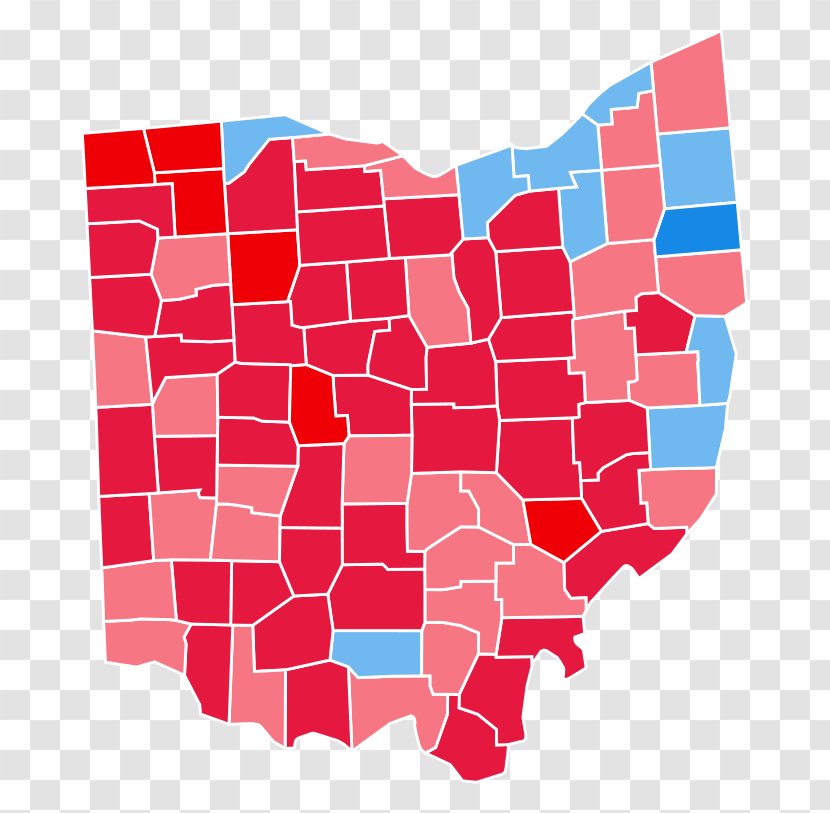 United States Senate Election In Ohio, 2018 Presidential Election, 1960 Ohio Elections, 2016 - Watercolor Transparent PNG