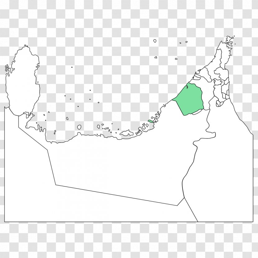 Vertebrate Finger Diagram Line Art - UAE Map Transparent PNG