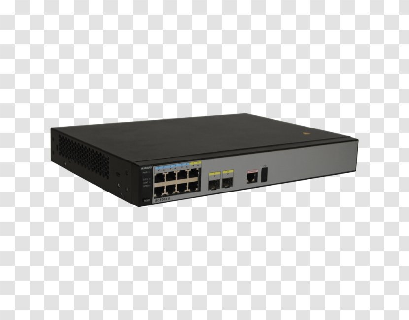 Gigabit Ethernet Router Network Switch Power Over Small Form-factor Pluggable Transceiver - Form Factor - Wireless Interface Controller Transparent PNG