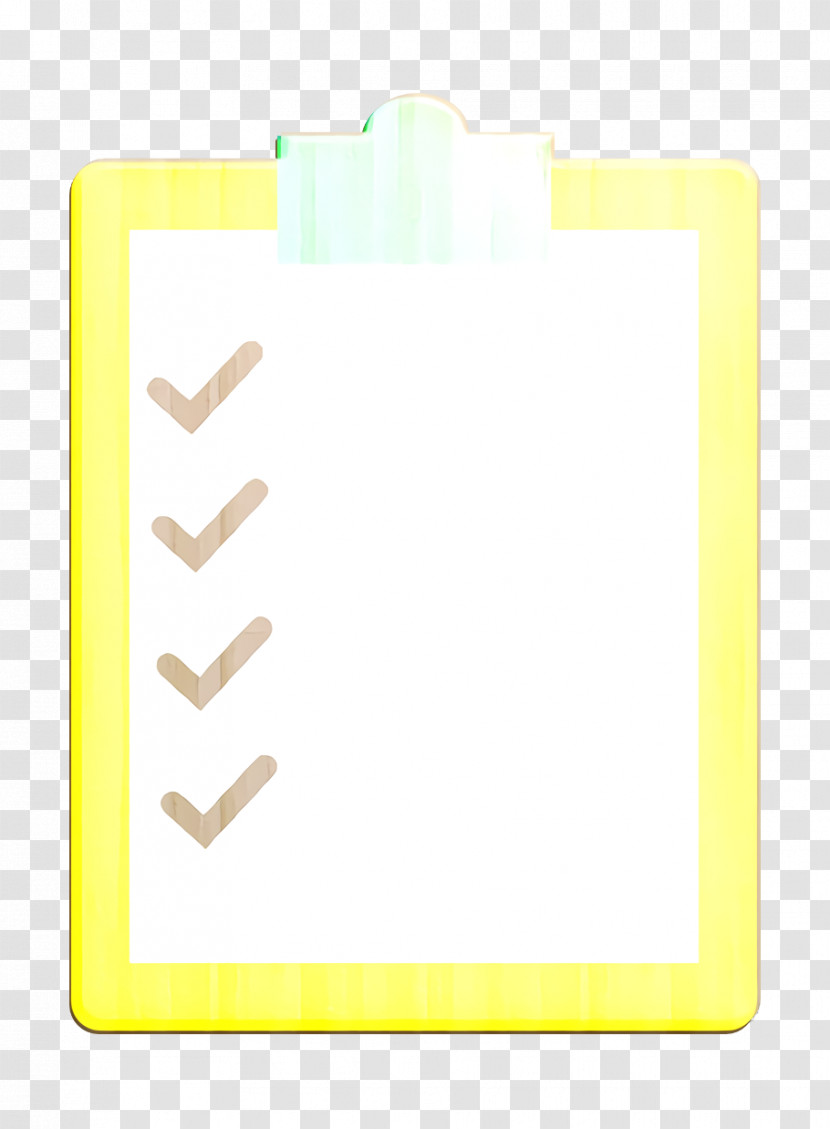 Checklist Icon Sports & Fitness Icon Transparent PNG