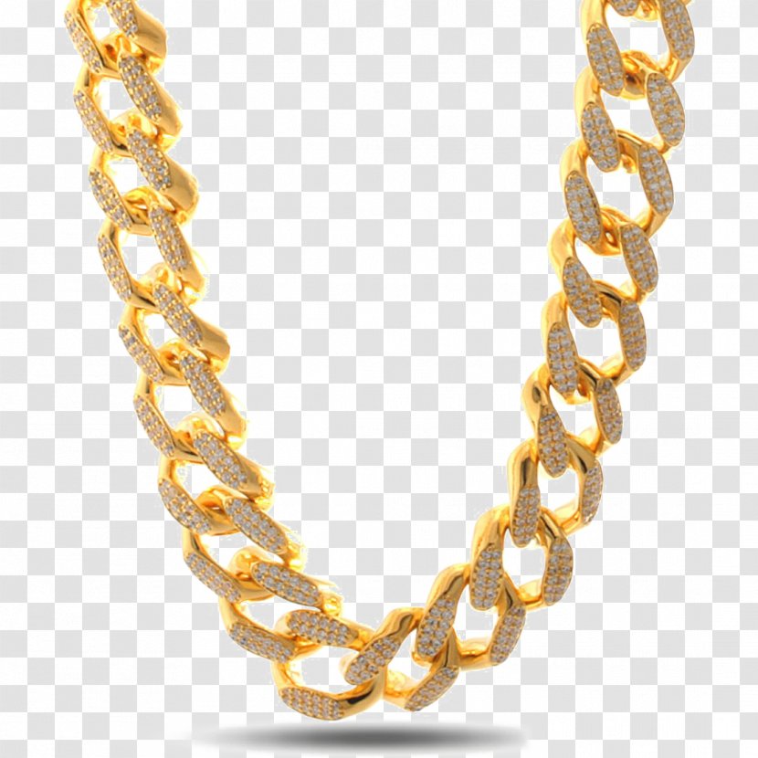 Necklace Jewellery Chain Gold Earring Transparent PNG
