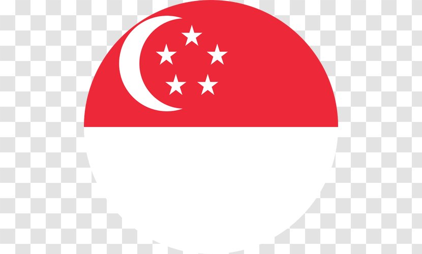 Flag Of Singapore National Merlion - Flags The World - Small Transparent PNG