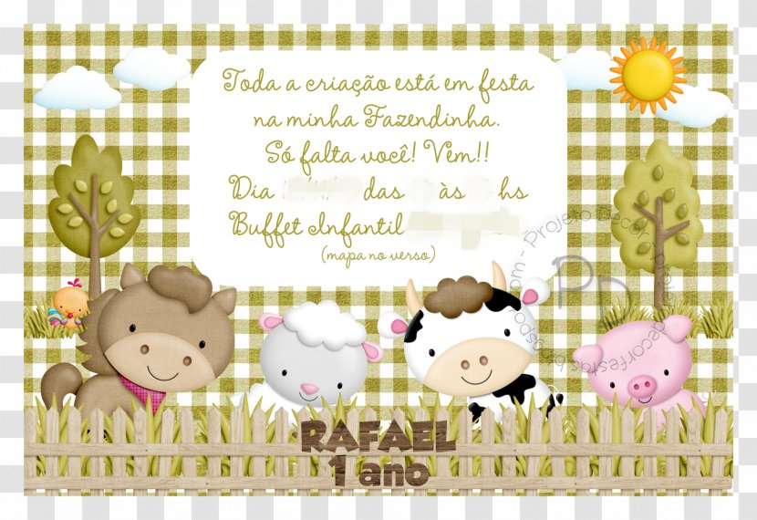 Pig Paper Baby Shower Party Font Transparent PNG