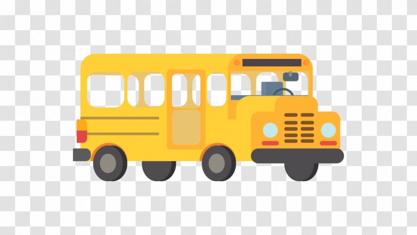 School Bus Transport Clip Art Transparent PNG