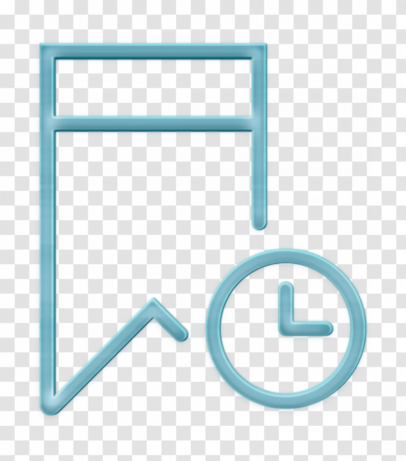 Interaction Set Icon Bookmark Icon Transparent PNG