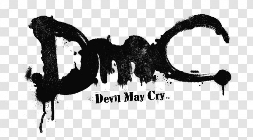 DmC: Devil May Cry 4 5 Tokyo Game Show - Black And White Transparent PNG
