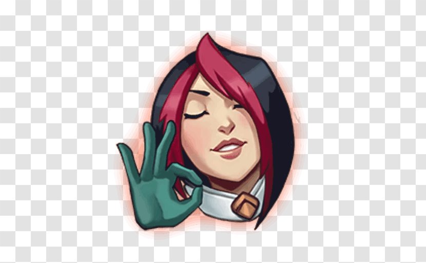 League Of Legends Gesture Ahri Word - Frame Transparent PNG