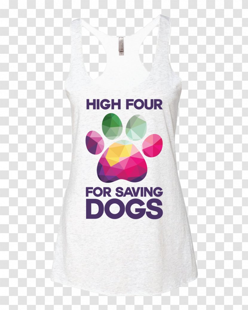 T-shirt Sleeveless Shirt Outerwear Font - T - Dog Woman Transparent PNG