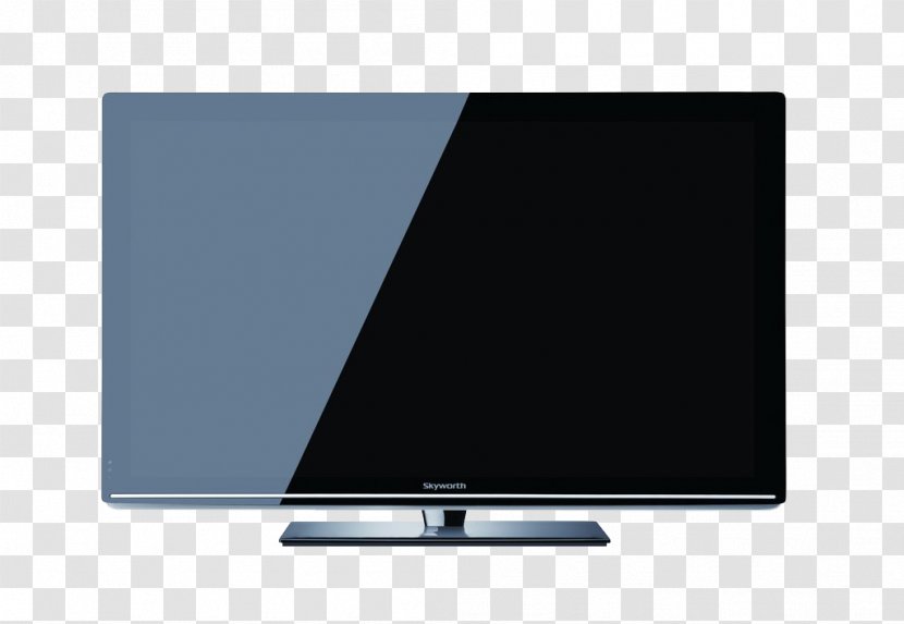 Liquid-crystal Display LCD Television LED-backlit Set - Tcl Corporation - 4-core CPU 4K Hard Screen TV Transparent PNG