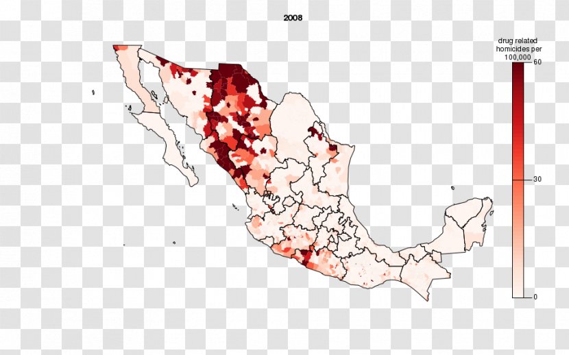 Mexican Drug War Mexico Map Transparent PNG