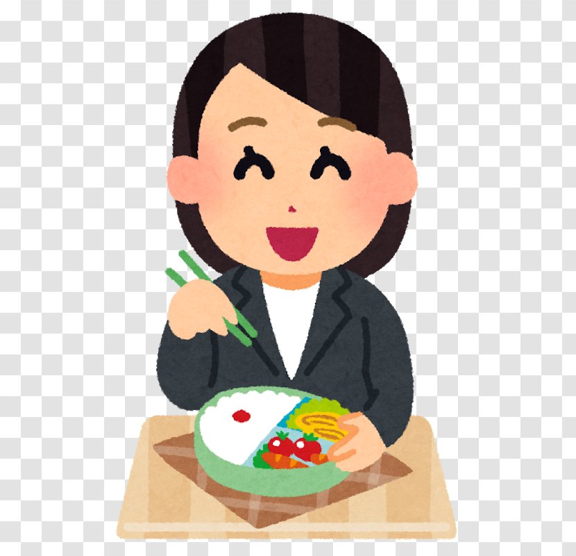 Bento Okazu School Meal Food - Cuisine - Businesswoman Transparent PNG