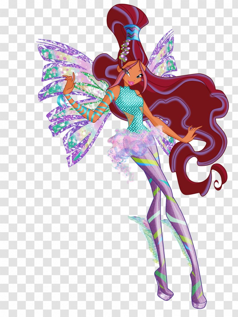 Aisha Tecna Flora Sirenix Bloom - Fairy - Winx Transparent PNG