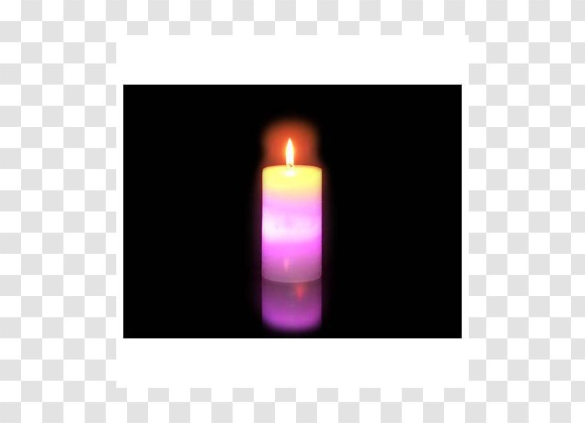 Flameless Candles Wax Lighting - Violet - Light Box Transparent PNG