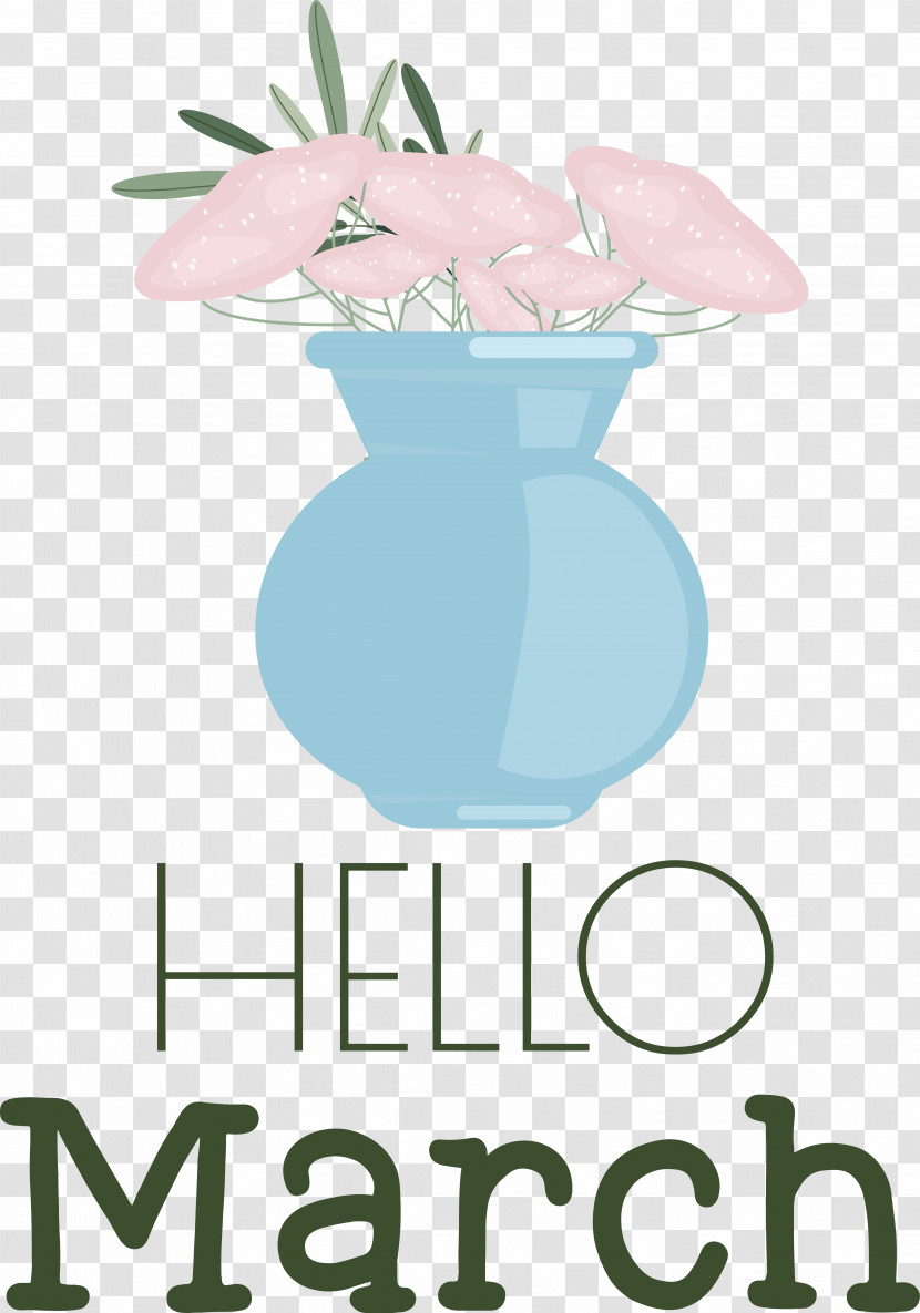 Flower Text Flowerpot Green Leaf Transparent PNG