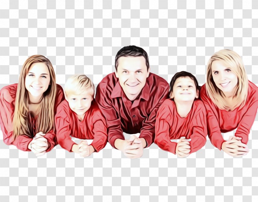 Family Child Parent Spouse Photograph - Red Transparent PNG