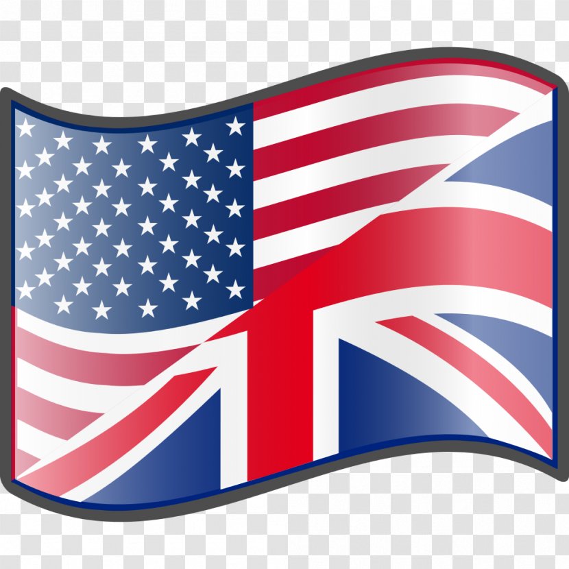 Flag Of The United States Kingdom English Transparent PNG