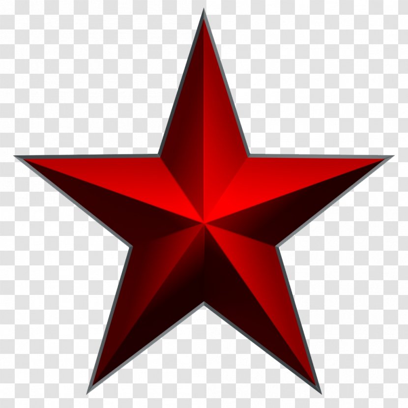 Red Star Clip Art - Symbol - Wicca Transparent PNG