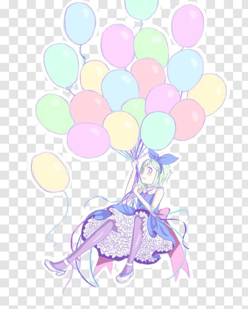 Balloon Pink M Character Clip Art - Fiction Transparent PNG