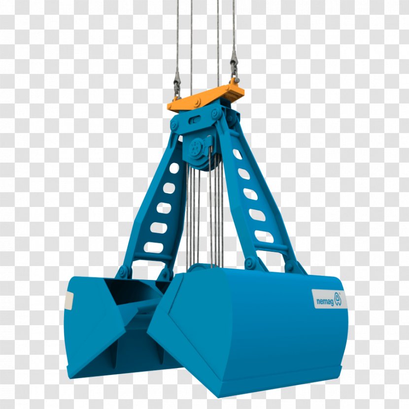 Nemag Bulk Cargo Crane Scrap Material Handling - Information Transparent PNG