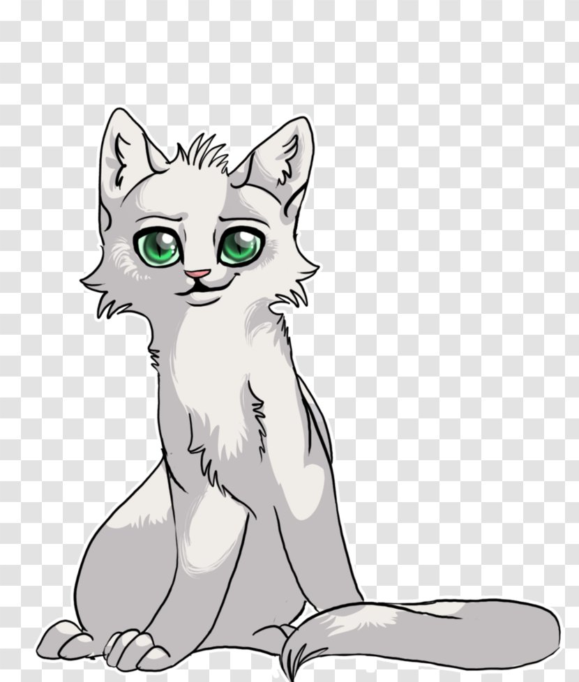 Whiskers Wildcat Domestic Short-haired Cat Red Fox - Line Art - Half Moon Warriors Transparent PNG