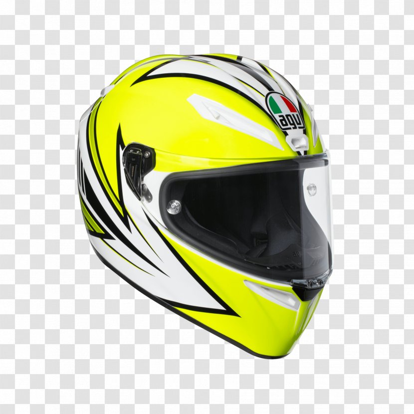 Motorcycle Helmets AGV Racing Helmet - Valentino Rossi Transparent PNG