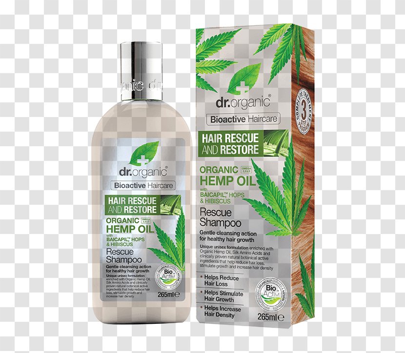 Dr. Organic Hemp Oil 24hr Rescue Cream Hair Care - Living Proof Restore Shampoo Transparent PNG