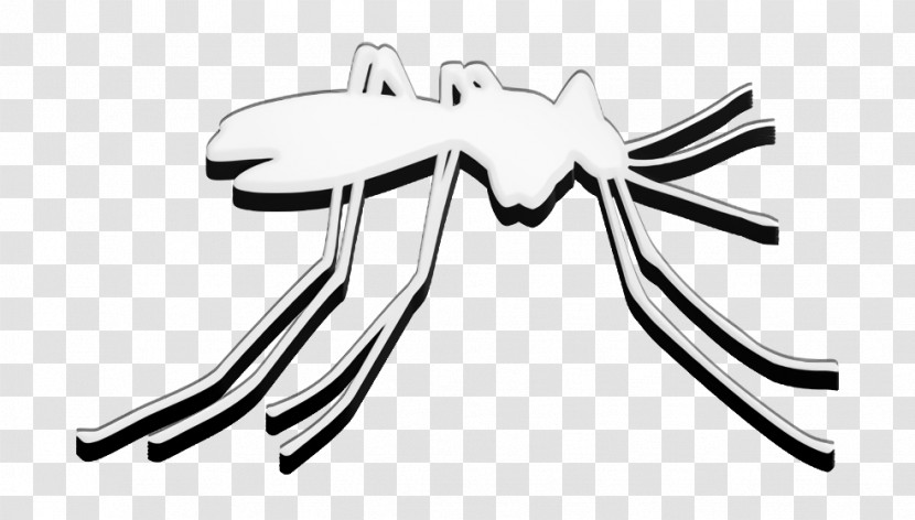 Animals Icon Mosquito Insect Side View Icon Animal Kingdom Icon Transparent PNG