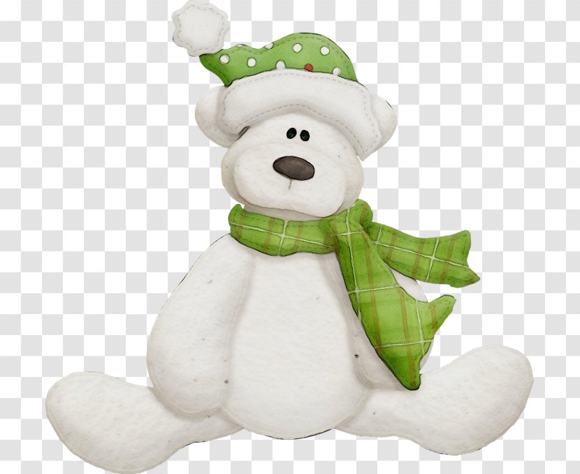 Teddy Bear - Textile - Baby Toys Figurine Transparent PNG