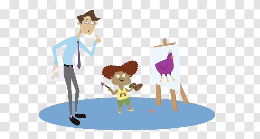 Children's Learning Institute Student Teacher Observation Clip Art - Class - Painting Children Transparent PNG