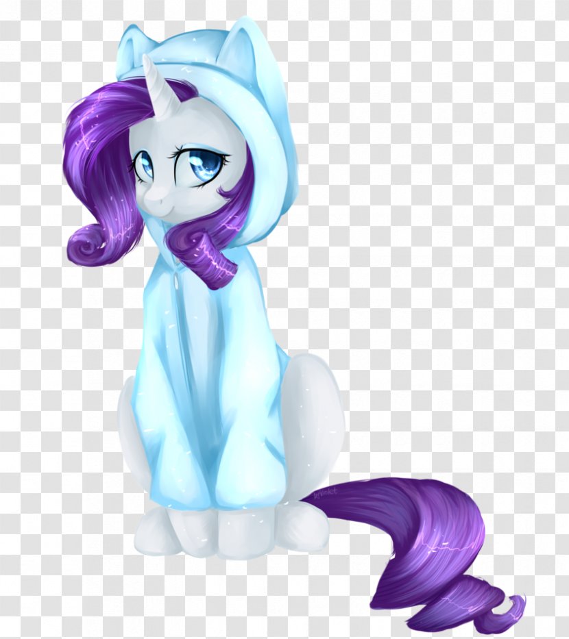 Horse Violet Pony Lilac Purple - Vertebrate - Unicorn Ear Transparent PNG