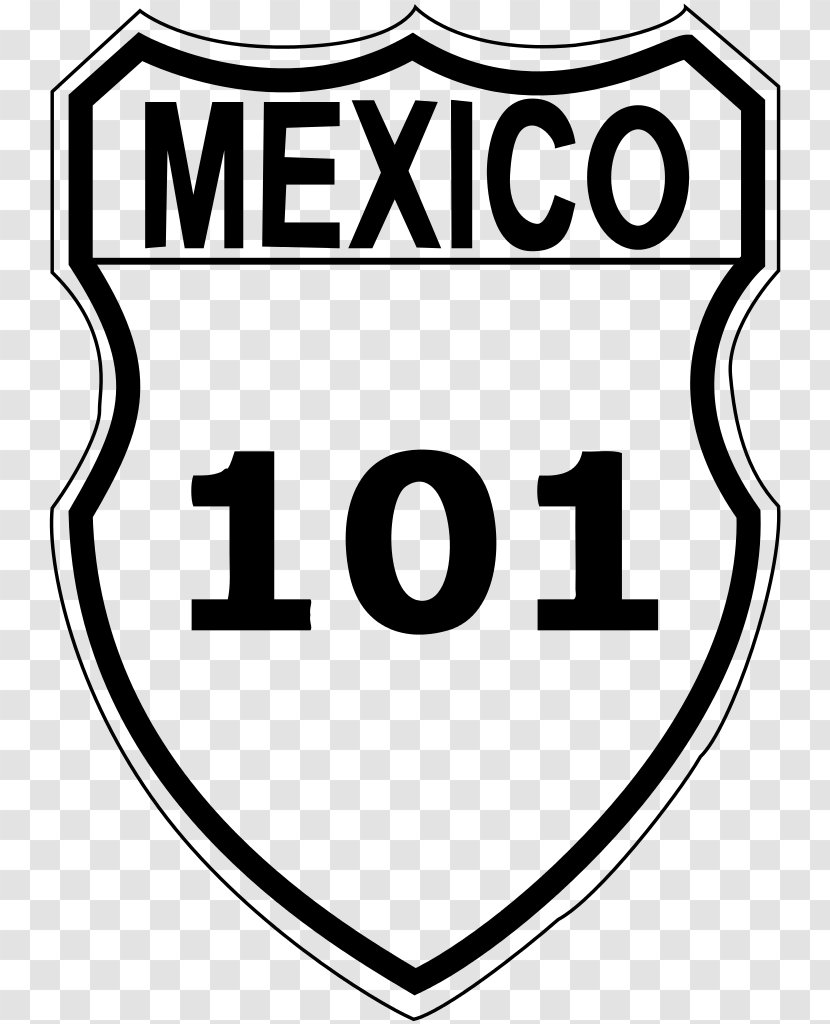 Mexico US Interstate Highway System Politics Clip Art - Logo - Shield Transparent PNG