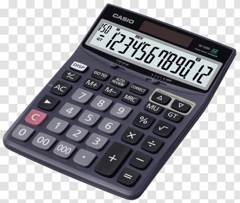 Calculator Casio BASIC Office Supplies Calculation - Electronics Transparent PNG
