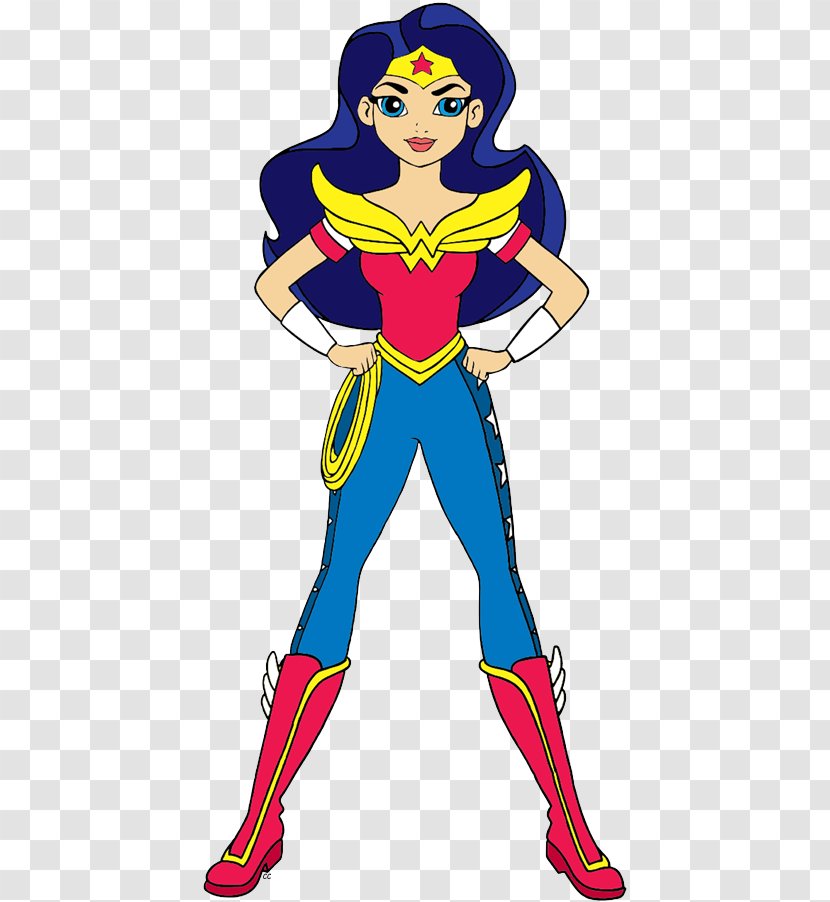 DC Super Hero Girls Wonder Woman Poison Ivy Cheetah Kara Zor-El - Art - Comic Transparent PNG