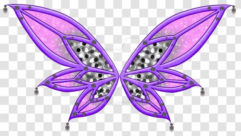 Monarch Butterfly Fairy Wing Clip Art - Winx Club Transparent PNG