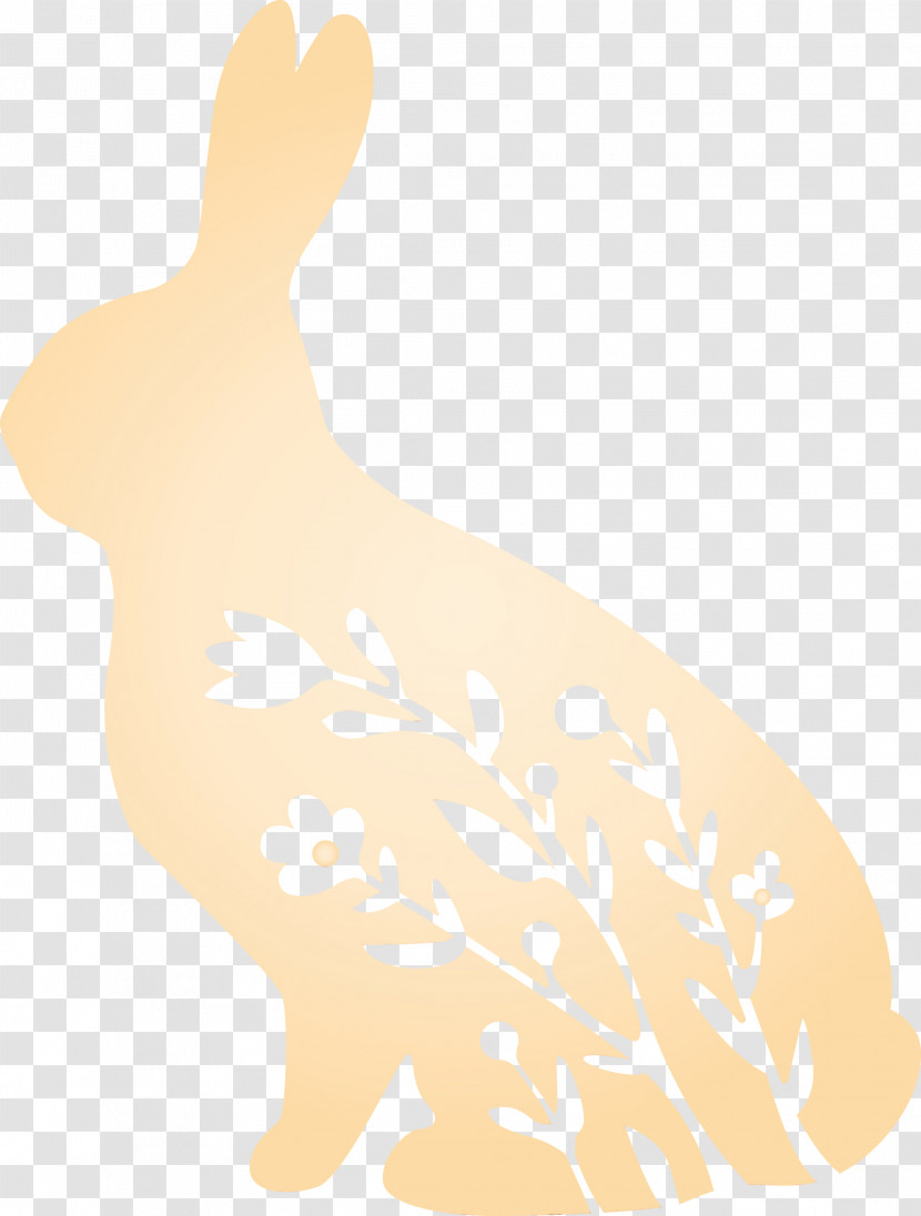 Rabbit Rabbits And Hares Hare Animal Figure Tail Transparent PNG