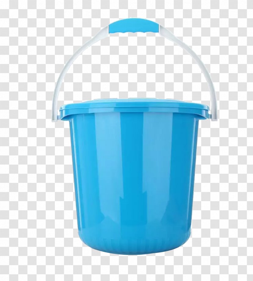 Plastic Bucket Barrel Lid Alibaba Group - White Blue Handle Transparent PNG