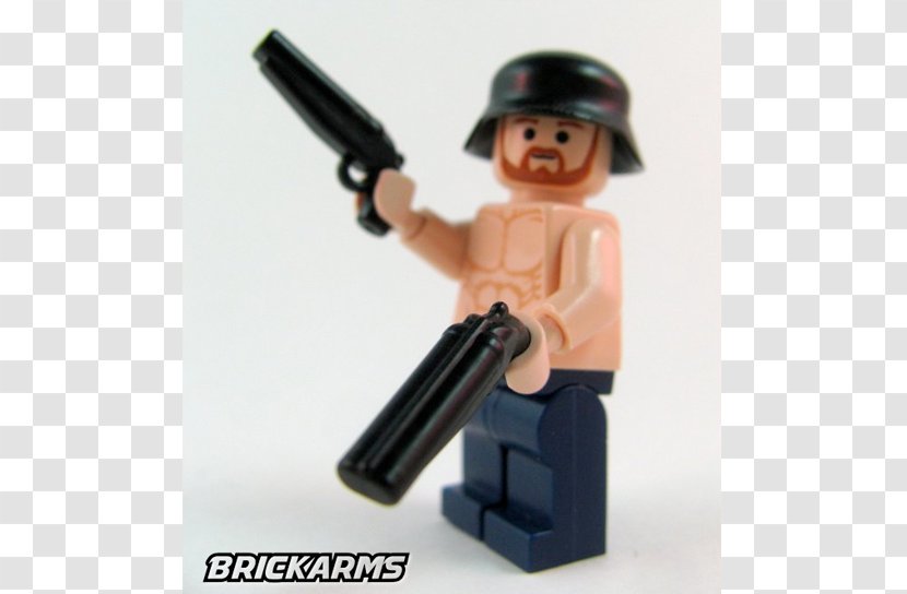 Lego Minifigure BrickArms Shotgun Toy - Security - Bullets Transparent PNG
