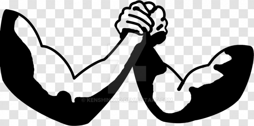 Arm Wrestling Professional Ring Clip Art - Silhouette Transparent PNG