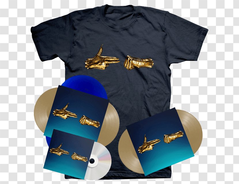 Run The Jewels 3 T-shirt Sleeve Compact Disc - Frame Transparent PNG