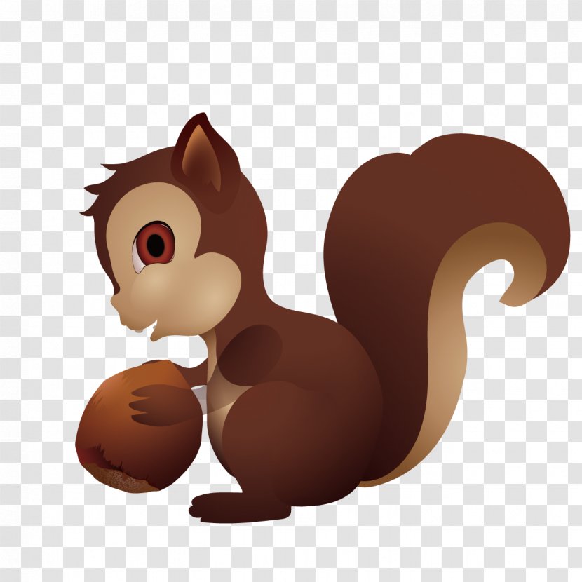 Squirrel Computer File - Illustration - Cute Transparent PNG