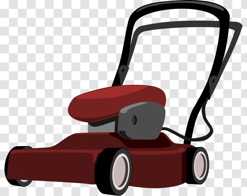 Lawn Mowers Cartoon Clip Art - Mowing Clipart Transparent PNG