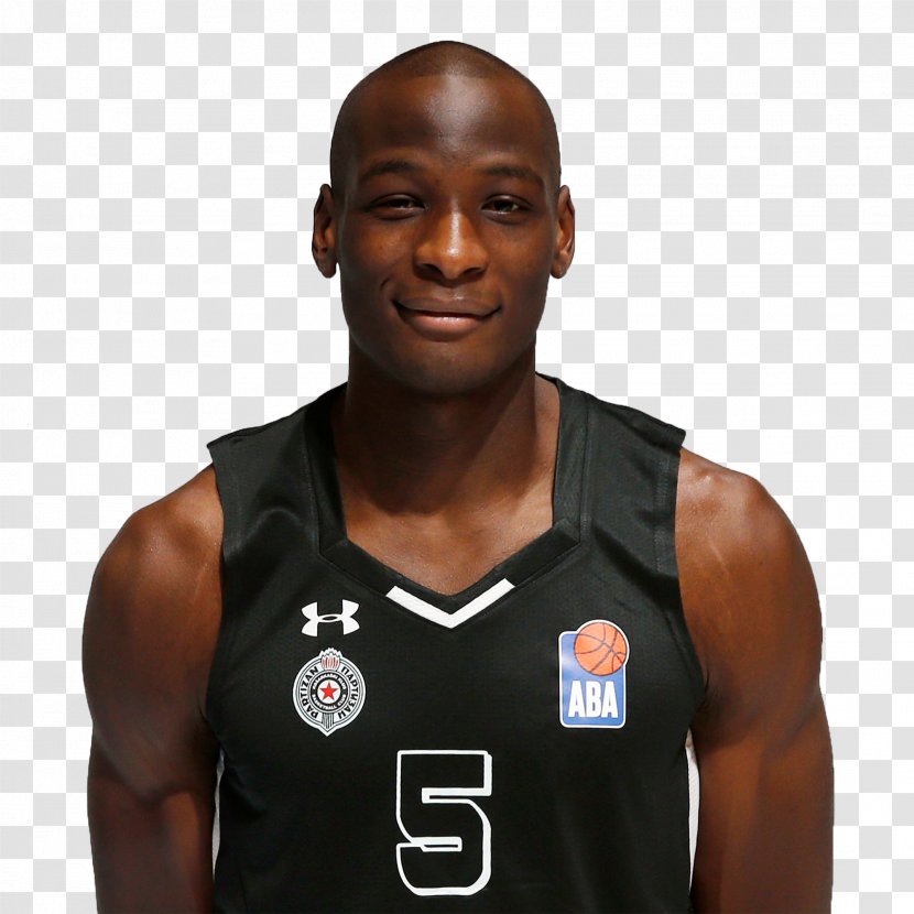 Bandja Sy KK Partizan NIS EuroCup Basketball Small Forward Point Guard - Shooting - Sportswear Transparent PNG