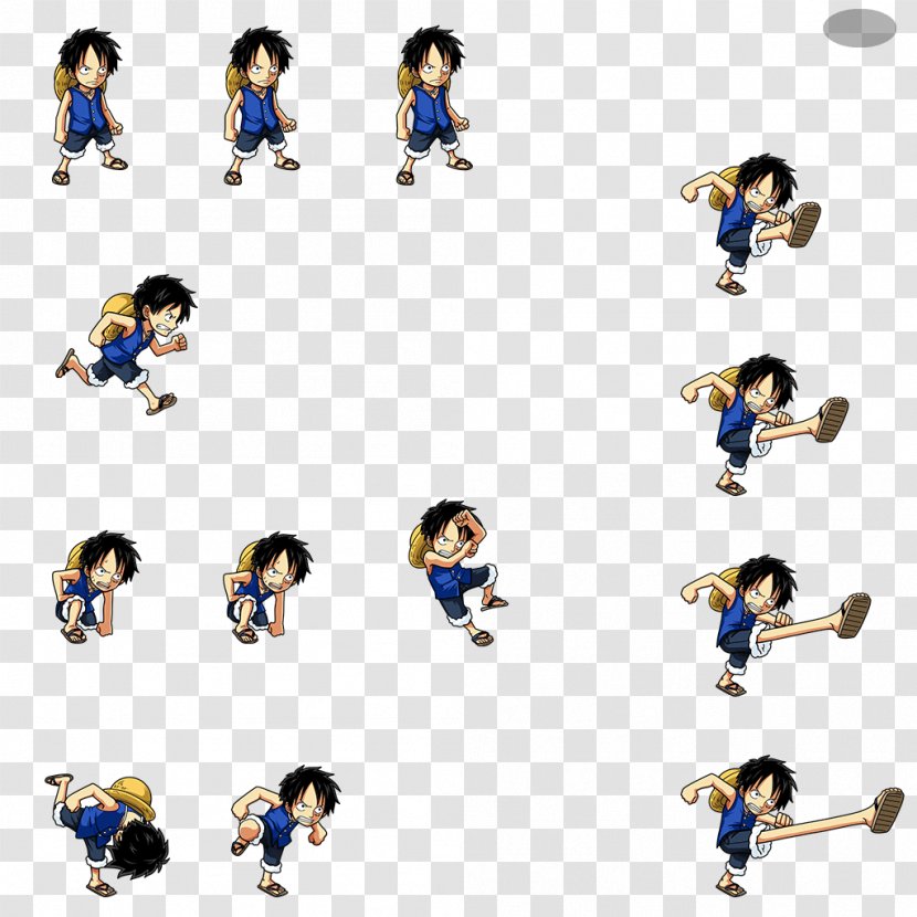 One Piece Treasure Cruise Monkey D. Luffy Sprite Sonic The Hedgehog - Tree Transparent PNG