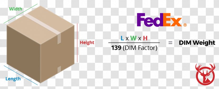 Dimensional Weight FedEx United States Postal Service Information Cargo - Brand - Fedex Transparent PNG