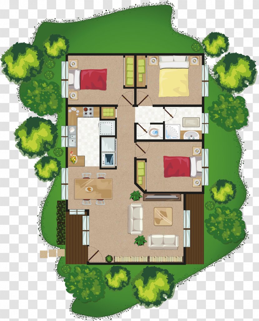 Floor Plan Residential Area Property - Design Transparent PNG