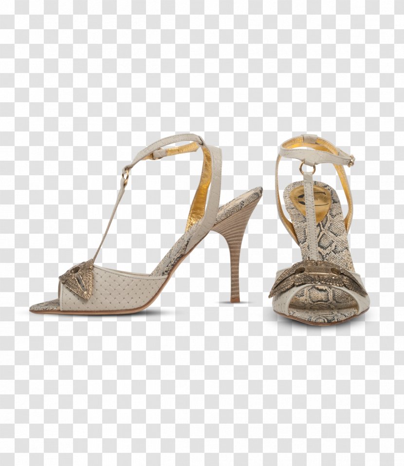 Sandal Shoe Beige Transparent PNG