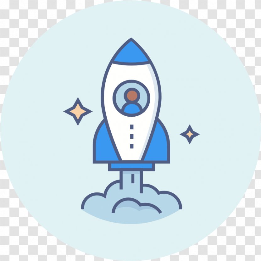 Cartoon Rocket - Spacecraft - Logo Dishware Transparent PNG